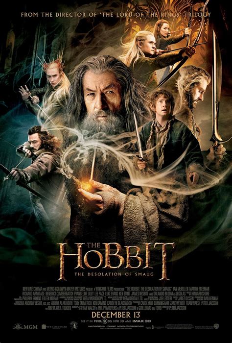 Adventure movies usually involve a hero who sets out on a quest to save the world or loved ones. GeekMatic!: The Hobbit: The Desolation of Smaug Movie Review