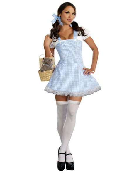dreamgirl gingham dress dorothy wizard of oz adult womens halloween costume 8909 fearless apparel