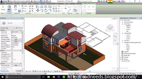Revit Complete Project 6 Modern House Design In Revit Indian House