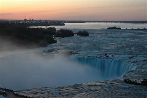 Sunrise Over Niagara Falls Taken From Our Hotel Room Flickr