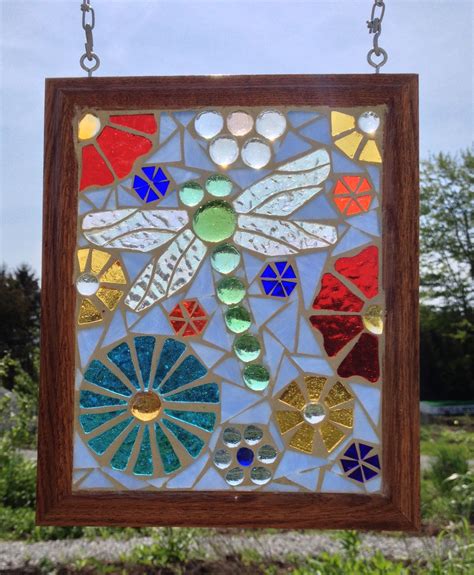Find the top 100 most popular items in amazon home & kitchen best sellers. Stained Glass Dragonfly Mosaic Panel - Dragonfly Stained ...