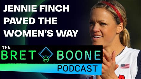 Usa Softball Legend Jennie Finch The Bret Boone Podcast Youtube