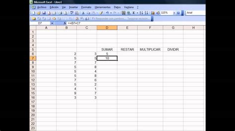 Tutorial Para Aprender Formulas De Excel Youtube Images