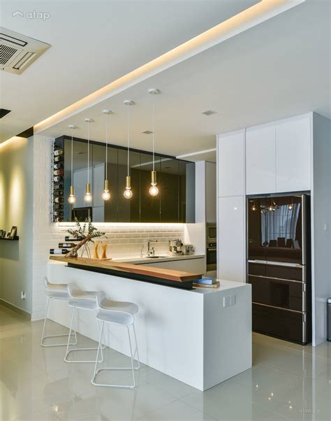 Contemporary Modern Kitchen condominium design ideas & photos Malaysia