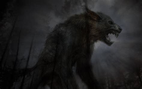 Werewolf Horror Wallpapers Top Free Werewolf Horror Backgrounds Wallpaperaccess