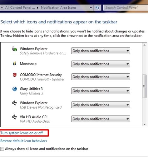 The windows 10 system tray, which is also known as the notification area, is located at the right side of the taskbar. Rearrange, Hide, Unhide System Tray Icons In Windows 7