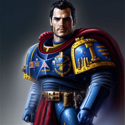Warhammer 40k Concept Artist Envisions Henry Cavill As Space Marine