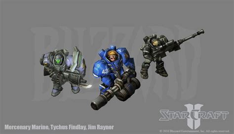 Starcraft 2 Marine Variations By Phillgonzo Real Time Strategy Game