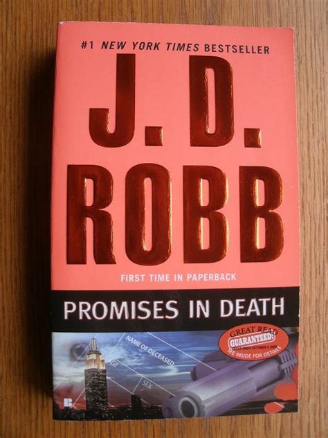 Promises In Death By Robb Jd Aka Nora Roberts Very Good Soft Cover