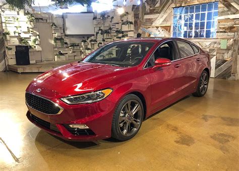 Ford gave the fusion sport a gray suede and leather upholstery combination that looks and feels exceptionally nice for a car in its class. 2019 Fusion to Be Ford's "Most Technologically ...