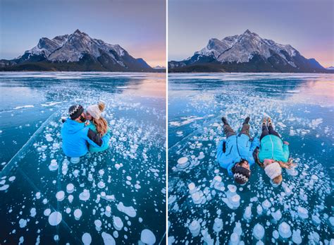 Your Total Guide To Finding Frozen Ice Bubbles At Abraham Lake In