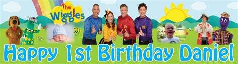 The Wiggles €1799 Personalised Party Banners