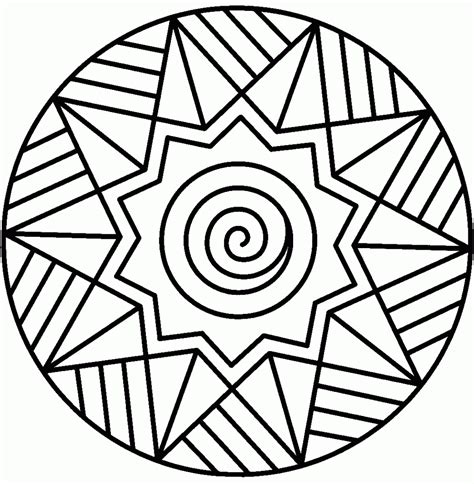 Make your world more colorful with printable coloring pages from crayola. Free Printable Mandalas for Kids - Best Coloring Pages For ...