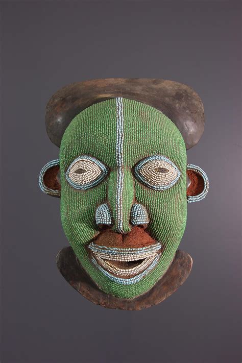 Masque Bamoun Bamun Masques Africains Art Africain Traditionnel Art Africain