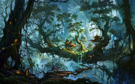 42 Enchanted Forest Desktop Wallpaper On Wallpapersafari