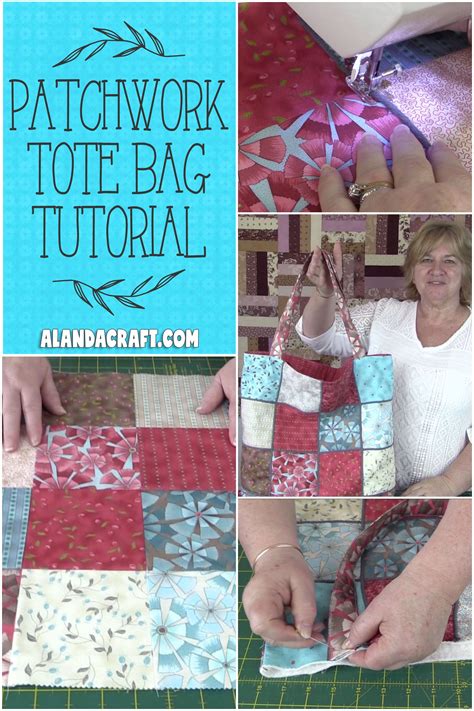 Couched Patchwork Tote Bag Tutorial Tote Bag Tutorial Bags