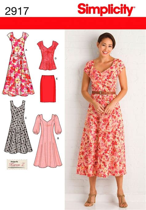 2917 Sewdirect Sewing Dresses Dress Patterns Clothing Patterns