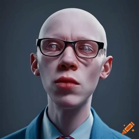 Photorealistic Image Of An Albino Mafia Man On Craiyon
