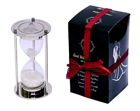 Custom Engraved Wedding T Hourglass Sand Time Hourglass Special