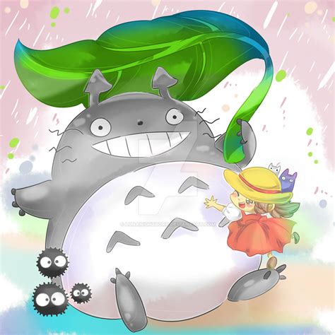 Tonari No Totoro By Lunanightborn On Deviantart