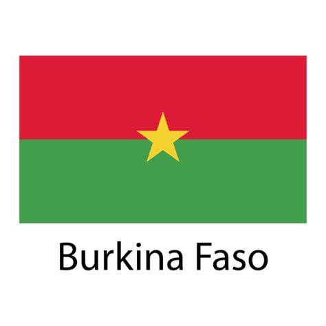 Bandera Nacional Burkina Faso Descargar Pngsvg Transparente