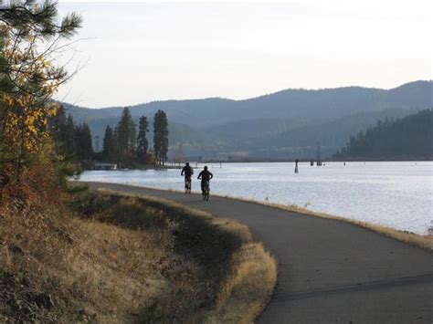 That would be lake coeur d'alene, the last stop on the trail. Trail of the Coeur d'Alenes Photos | Coeur d'alene, Coeur ...