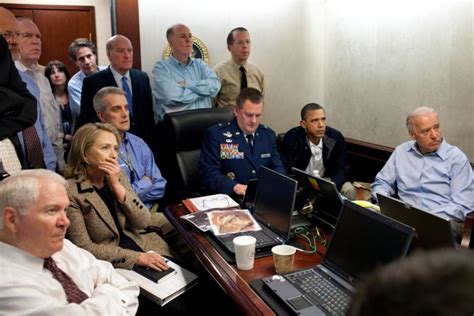 White House Situation Room Photo Osama Bin Laden
