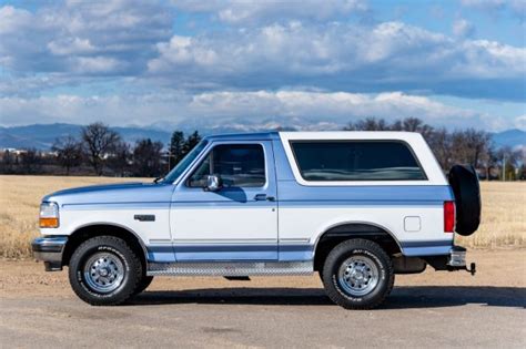 No Reserve 1996 Ford Bronco Xlt 4x4 For Sale On Bat Auctions Sold