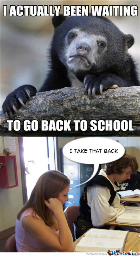 I Dont Want To Go To School Anymore By Memeguy5 Meme Center