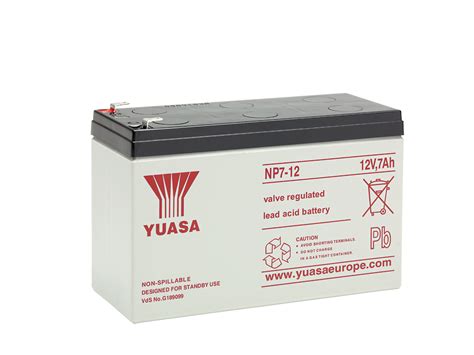 Yuasa UPS, Industrial Batteries NP7-12 VRLA 12 Volt 7.0Ah | County Battery