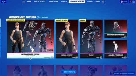 While variable price funds consists of: Fortnite: Terminator T-800 and Sarah Connor skins now ...