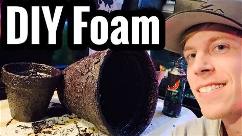 How to make an effective diy sponge filter for your aquarium. DIY Cichlid Caves and Pots - Expanding Foam - YouTube