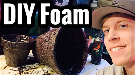 How to make an effective diy sponge filter for your aquarium. DIY Cichlid Caves and Pots - Expanding Foam - YouTube