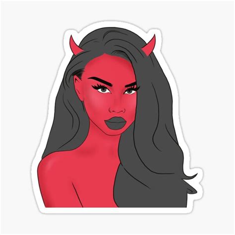 She Devil Sticker For Sale By Sarahchawla Redbubble