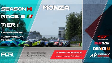 Assetto Corsa Competizione Season Xi Race Tier Pc Monza