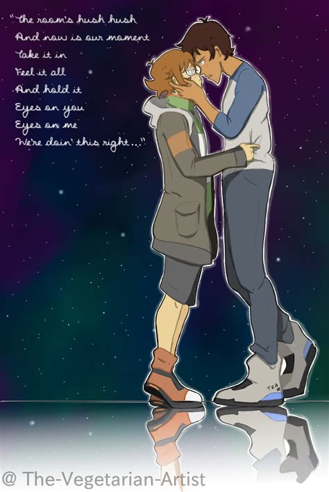 Pidge And Lances Romantic Moment In The Stars From Voltron Legendary