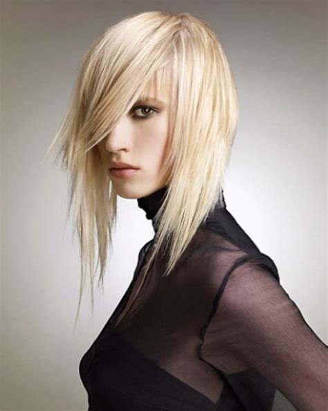 There are several different methods of cutting hair that are used to produce the process of cutting the hair with a razor is relatively simple. Smooth medium hairstyle with razor texturing