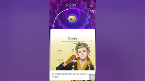 Pokémon Go Capturando Solosis Youtube