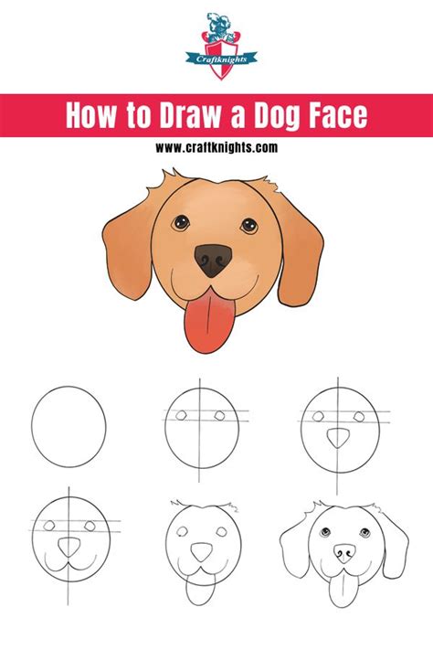 How to draw a cute puppy. How to Draw a Dog Face | Simple face drawing, Dog face drawing