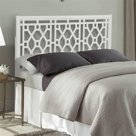 Thomas Chippendale White King Headboard 816 66k 50 The Home Depot In
