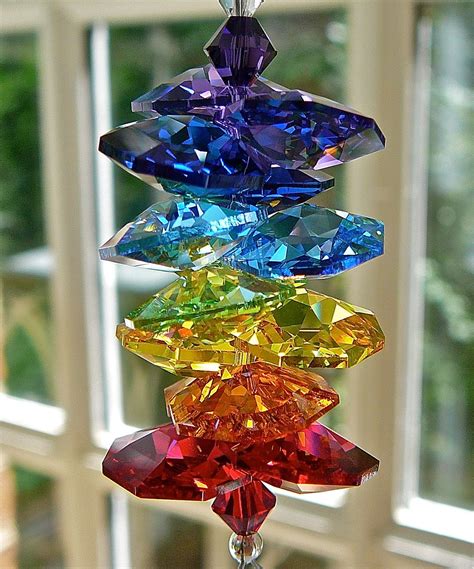 Window Prism Swarovski Crystal Suncatcher Rainbow Maker Etsy