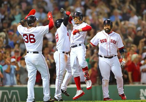 History Of The Boston Red Sox Baseball Team Baseball Wall