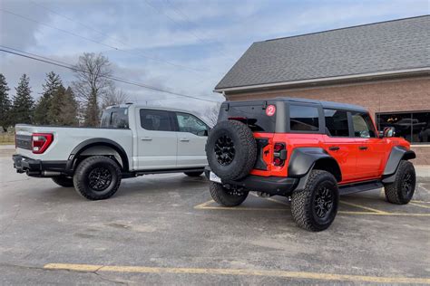 Ford F 150 Raptor R Vs Ford Bronco Raptor Which Bird Is Better In The
