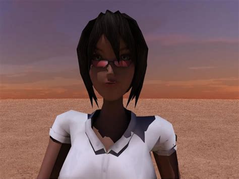 Anime Black Girl 3d Models Extended Licenses 3d Game