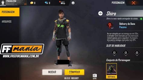 Open the garena free fire game on your gadget and go to the profile area present at the upper left corner of the principle screen. Shiro Free Fire: new character from 2021 is a delivery boy ...