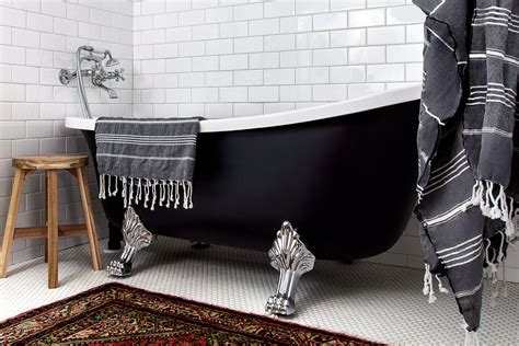Transform Your Bathroom With Grey Flooring And White Tiles See The