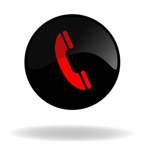 Call Button Black And Red Free Image On Pixabay