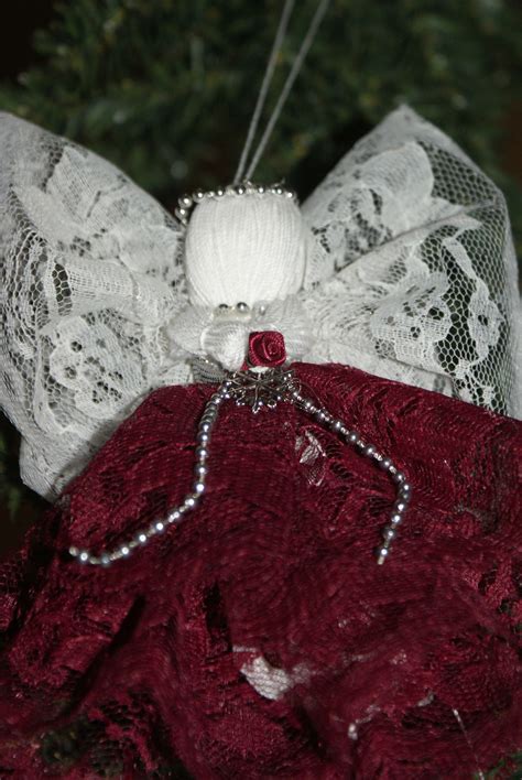 Lace Angel Variation Christmas Crafts Christmas Ornaments Holiday Decor