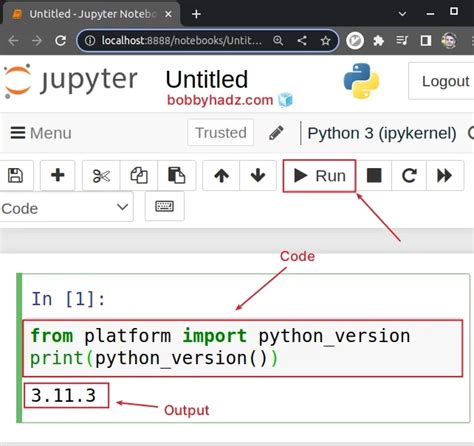 How To Check Your Python Version In Jupyter Notebook Bobbyhadz