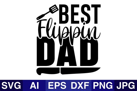 Best Flippin Dad Graphic By Svg Cut Files · Creative Fabrica